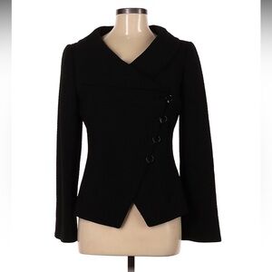 Designer Wool Armani Black Blazer